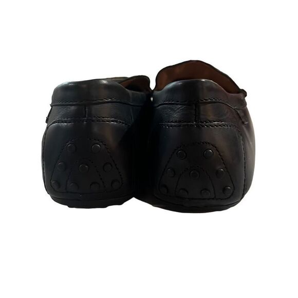 New Polo Ralph Lauren Men's Redden Drivers Black Leather Slip On Shoes Men’s 12 - Picture 13 of 13